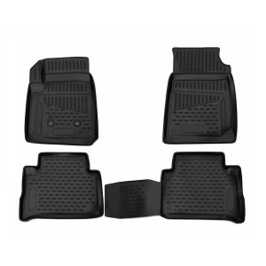 GMC Canyon Floor Mats - Omac - Rubber TPE - Black - '15-'22